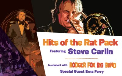 Steve Carlin and the Rodger Fox Big BandSaturday 4 May 8:00pm