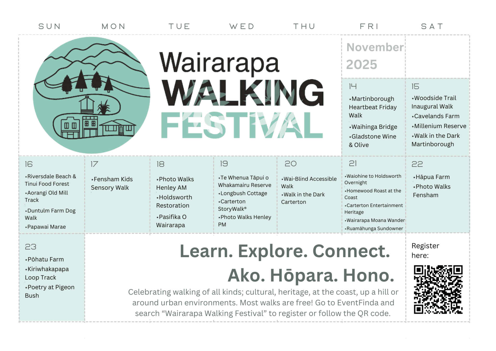 Final Walking Festival 2025 Program